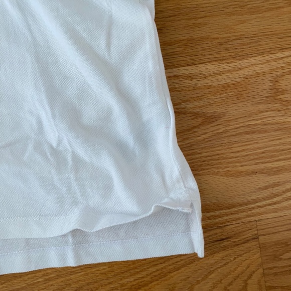 GAP Men's NWOT White Pique Polo (L) - Picture 5 of 6